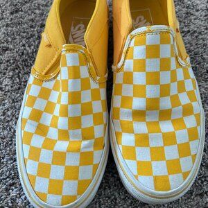 yellow Vans